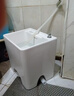 京浴 加高脚拖把池一体盆家用陶瓷洗拖布池墩布池小号阳台拖把池 小尺寸单盆：39x30x38cm 实拍图