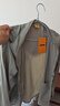 吉普（JEEP）防晒衣男士外套夏季冰丝透气皮肤衣速干衣服男装夹克 浅灰  4XL  实拍图