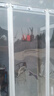 磁吸空调门帘挡风保暖pvc防蚊皮帘子防冷气店铺商用隔断保温透明 2.0mm厚（铝合金安装方式） 40厘米宽2.0米高 实拍图