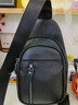 锋上  皮质胸包男百搭单肩包头层牛皮胸前包软皮商务斜挎包送爸爸礼物 实拍图
