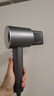 【护发金奖款】无叶高速吹风机家用静音负离子大功率不伤头发女士专用电吹风筒大风力恒温速干 魅影灰【送5个风嘴+壁挂支架】 【负离子养护丨速干更柔顺】礼盒装 实拍图