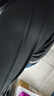 迪卡侬（DECATHLON）运动裤春秋男速干裤训练休闲束脚裤子宽松健身跑步长裤FICM 款A-黑色 L 实拍图