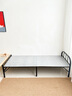 单人床折叠床家用简易办公室午休床硬板双人床成人陪护铁床铺 黑色80*186cm【加固钢架】 实拍图