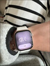 Apple/苹果 Watch Series 10 智能手表GPS款46毫米玫瑰金色铝金属表壳淡桃粉色运动型表带M/L MX2A3CH/B 实拍图