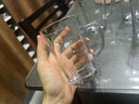 Glasslock进口钢化玻璃家用早餐杯果汁杯牛奶饮水杯咖啡杯 4个木星杯 260ml 实拍图