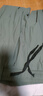 啄木鸟冰丝裤子男宽松直筒速干弹力休闲裤男士潮流春夏季薄款运动长裤 果绿色 33 (建议145-160斤) 实拍图