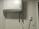 美的（Midea）【新能源超导Z600】超薄扁桶电热水器5000W瞬热洗节能恒温无内胆鲜活水热水器国家补贴以旧换新 实拍图