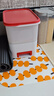 特百惠（Tupperware）MM椭圆3件套干货保鲜盒坚果零食防潮收纳盒食品级冰箱储物盒 实拍图