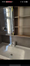 浴尚雅（YUSHANGYA）浴室柜陶瓷一体盆落地式洗脸盆柜组合实木卫生间洗 100CM奶油风落地柜+轻奢智能镜柜 实拍图
