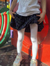 浪莎（LangSha）儿童连裤袜3条女童打底裤薄款百搭舞蹈袜学生跳舞宝宝袜子 实拍图