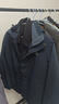 骆驼（CAMEL）户外冲锋衣三合一可拆防水登山服3514深蓝,男S 实拍图