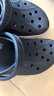 crocs卡骆驰洞洞鞋贝雅卡骆班轻便耐磨一脚蹬休闲鞋|205089 深蓝/辣椒红-4CC 45 (290mm) 实拍图