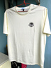 回力冰丝短袖T恤男高端莫代尔凉感速干半袖男士夏季休闲运动宽松衣服 浅米(峰峦叠翠胸标) L /175(回力潮牌 品质保障) 实拍图