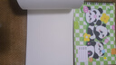 【工厂直发】车线本笔记本本子大学生专用记事本日志本办公软抄本 熊猫线圈图画本2本 A4/30张 实拍图