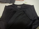 马登工装Sorona凉感速干T恤男夏季v领正肩短袖索罗娜纯色轻奢体恤上衣 炭黑色 L 实拍图