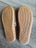 NSYCA竹拖鞋 夏季藤草编织凉拖鞋轻便居家情侣男女透气草席竹编 浅棕/包头 27男(40~41码) 实拍图