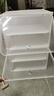 蔻丝（ColesHome）鞋柜家用门口进门一体靠墙极窄小鞋架子简易多层宿舍租房门外走廊 【精选 餸雨伞挂钩】1列4层-白色 实拍图