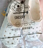 SNOOPY史努比童鞋儿童拖鞋夏季轻便男女童花园沙滩洞洞鞋4950米色36-37 实拍图