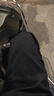 迪卡侬（DECATHLON）运动裤春秋男速干裤训练休闲束脚裤子宽松健身跑步长裤FICM 款A-黑色 M 实拍图