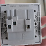 德力西(DELIXI)开关插座面板 CD815系列 10A斜五孔插座 QSE86ZS/3 实拍图