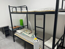 加厚上下铺成人床双人铁架床双层床员工宿舍上下床学校高低架子床 升级六腿特惠款 90*200（送静音床板） 实拍图