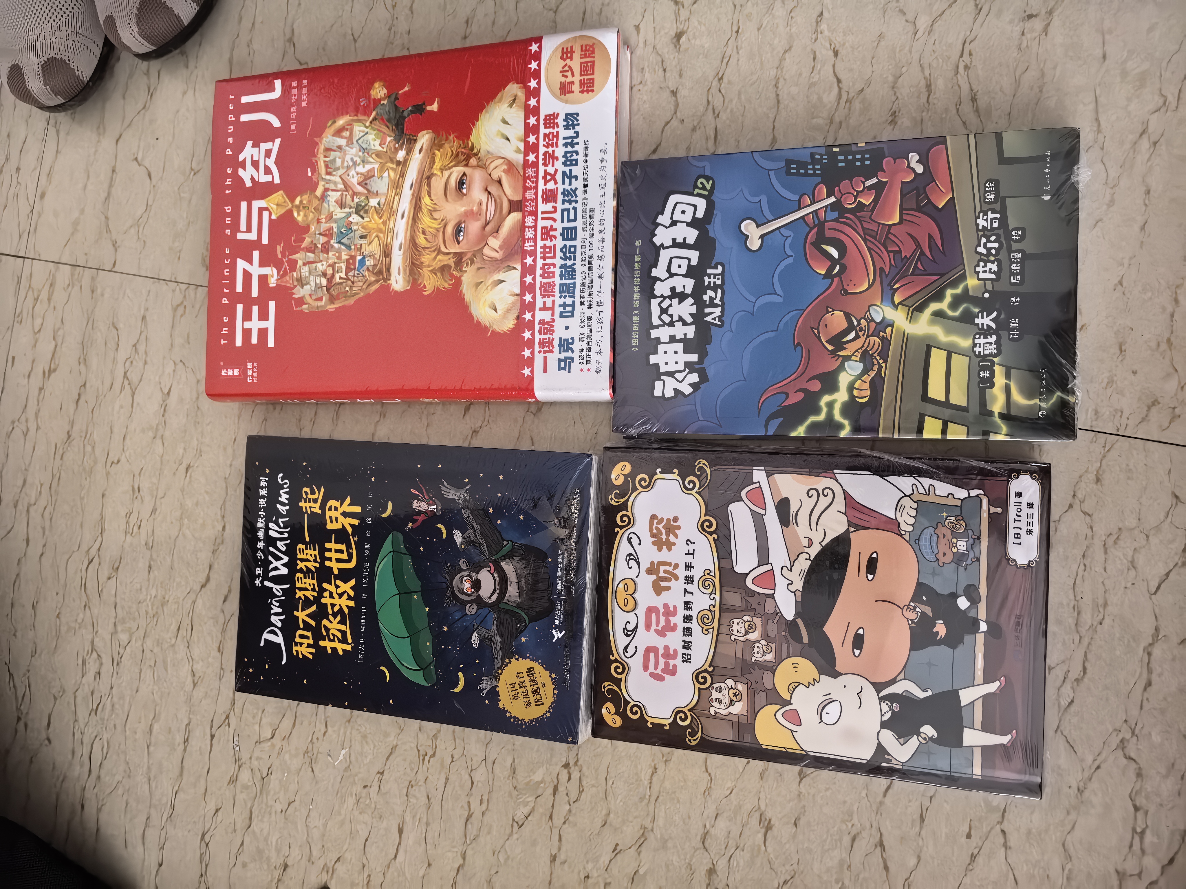 王子与贫儿（新版！中小学生无障碍阅读版！全新彩插精装典藏！原创导读+精彩注释+100幅彩插！随书附1张精美作家榜藏书票！）   实拍图
