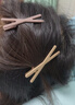 晨色发夹女【12个】一字夹bb夹边夹侧边夹后脑勺碎发夹刘海夹 实拍图
