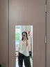 小匠材全身镜穿衣镜子贴柜门贴墙自粘家用宿舍隐形贴片高清试衣镜30*90 实拍图