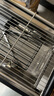 牧高笛（MOBIGARDEN）烧烤炉户外烧烤架烤炉家用便携烤肉架烤串炉 NX24688003 曜石黑 实拍图