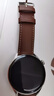 华为（HUAWEI）手表原装watch3丨GT丨GT2丨2e丨Pro丨buds真皮运动氟橡胶原装表带 华为原装表带 真皮棕色 （22mm口径）简装 watch3/GT/GT2/GT2E/Pro 实拍图