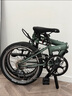 大行（DAHON）折叠自行车20英寸8级变速经典P8单车KBC083 消光绿高配款-京仓 实拍图