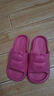 IQGD凉拖鞋男拖鞋休闲外穿洗澡新款防滑居家可爱夏季沙滩 玫红 36-37 实拍图