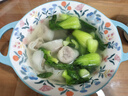 京东京造美式碗 泡面饭碗陶瓷沙拉大号家用美式 清新田园 汤碗6英寸*2 实拍图