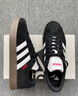 adidas T头鞋 VL COURT复古板鞋德训鞋男女阿迪达斯轻运动   黑色/白色(推荐女生选小半码)   37 实拍图