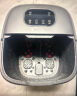 美的（Midea）泡脚桶足浴盆电动泡脚盆加热全自动按摩洗脚盆智能恒温过膝疗家用 520情人节礼物送男友女朋友老婆 【深空灰旗舰款】送婆婆长辈男女友老婆爸妈老人高档 实拍图