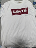 Levi's李维斯情侣美式宽松印花时尚简约舒适潮流纯棉圆领短袖T恤 藏青色 002A0-0002 M 实拍图