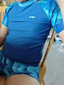 李宁（LI-NING）儿童泳衣男孩中大童游泳衣青少年分体泳衣泳镜泳帽套装34-67蓝170 实拍图