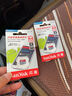 闪迪（SanDisk）32GB TF（MicroSD）内存卡A1 U1 C10 至尊高速移动版存储卡 读速120MB/s 手机平板游戏机内存卡 实拍图
