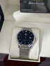 歐米茄瑞士认证手表男士机械表大方时尚镶钻奢华高档超薄专用男表 本色蓝面 实拍图