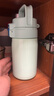 虎牌（TIGER）儿童户外便携直饮盖真空保温保冷杯MTT-B35C-GM薄荷绿350ml 实拍图