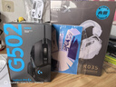 罗技（G） G502 HERO主宰者游戏鼠标电竞鼠标有线RGB机械配重竞技FPS吃鸡宏cf送男友男生礼物 G502HERO+阿卡丽贴纸 实拍图