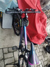 金武端自行车成人山地车公路赛车单车骑行变速超轻越野中学生初中青少年 顶配版-辐条轮-炫彩蓝 24寸24速 实拍图