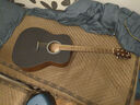 雅马哈（YAMAHA）F400SMB 原声款 云杉木初学者入门民谣圆角吉他 41英寸烟熏黑哑光 实拍图