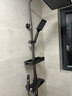 ARRTOTO官方恒温淋浴花洒套装全铜主体枪灰家用数显空气注入花洒全套喷头 6332F-枪灰【数显恒温】花洒套装 实拍图