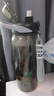 恩尔美（nRMEi）运动水杯超大容量男tritan高颜值夏季耐高温学生泡茶饮用水壶杯子 【进口tritan+茶仓】黑色1000ml 实拍图