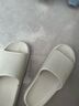 蕉内301H拖鞋男女士浴室洗澡防滑踩屎感情侣家居凉拖鞋抗菌防臭可外穿 【王一博同款厚底版】冷石灰 39-40 实拍图
