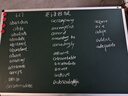 AUCS小黑板家用大黑板教师专用粉笔写字板白板儿童教学县挂墙办公学生老师摆摊教室广告展示牌60*90cm 实拍图