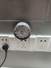 Saemmi厨房计时器机械提醒器学生学习定时倒计时旋转闹钟闹铃带磁铁磁吸 计时器-白表盘 实拍图