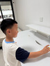护童（Totguard）儿童学习桌椅套装可升降书桌实木 学立方榉木纹120cm+G985Ultra蓝 实拍图