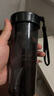 特百惠（Tupperware）莹彩430ML塑料杯男女士学生夏季运动水杯子户外便携大容量 酷炫黑 实拍图
